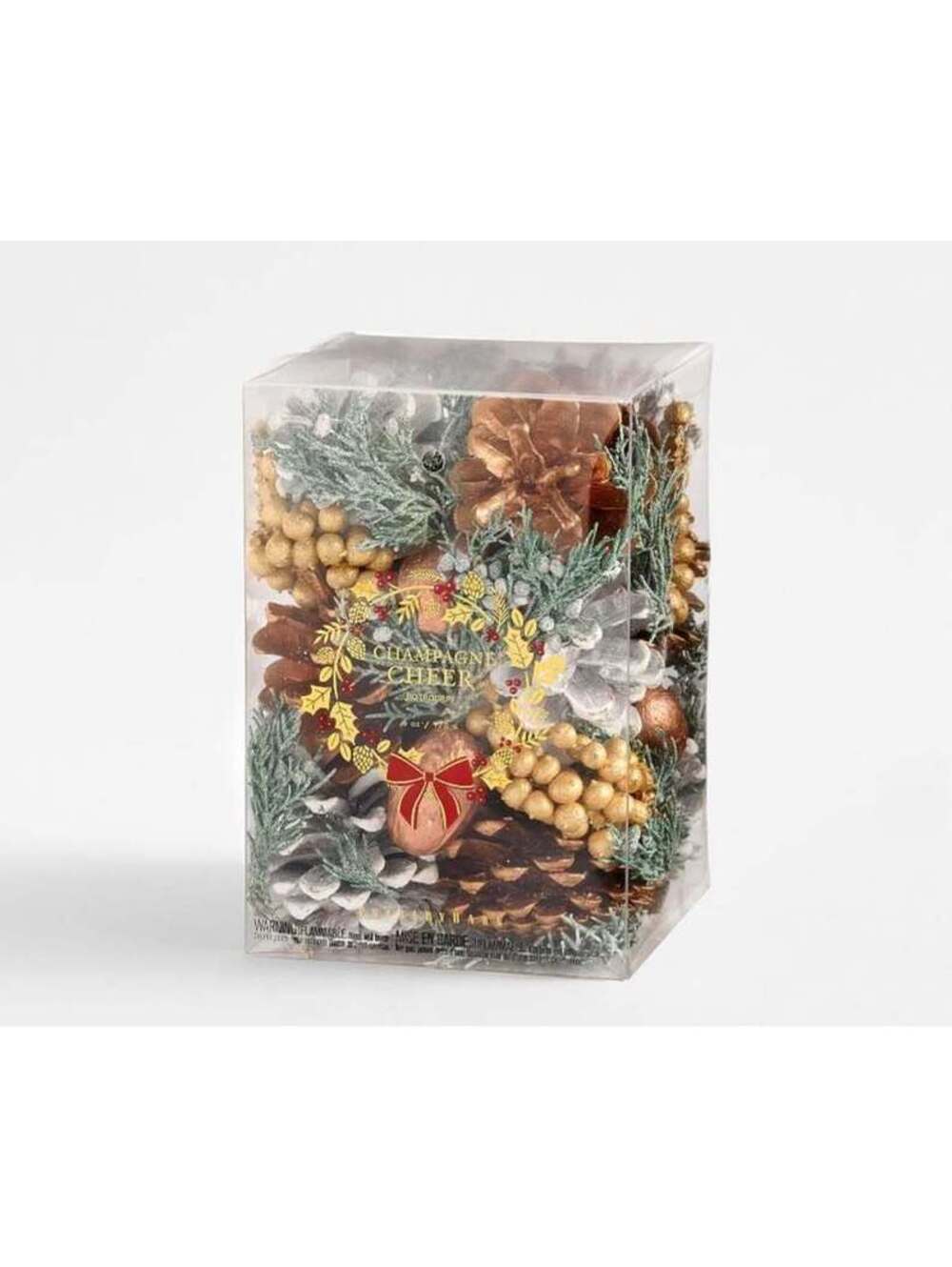 Champagne Cheer Small Potpourri Christmas Collection Natural Goods